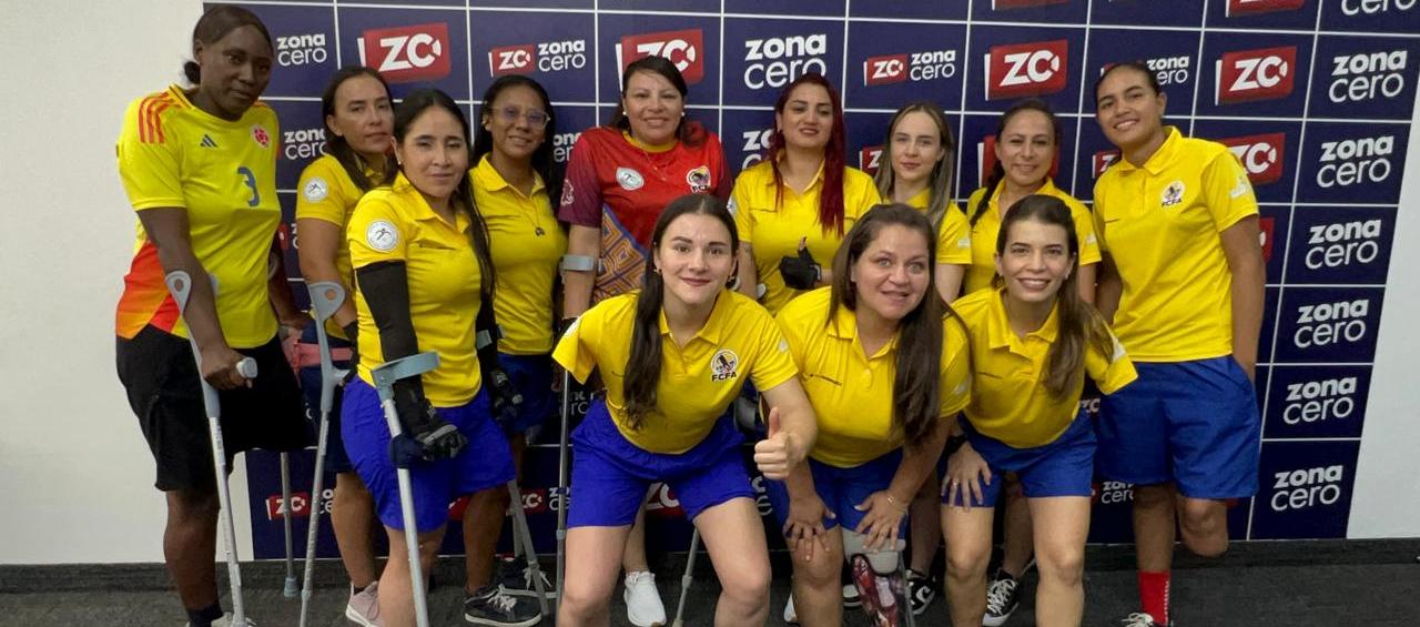 La vida no se acaba con la amputación", el lema de la Selección Colombia femenina | ZONA CERO